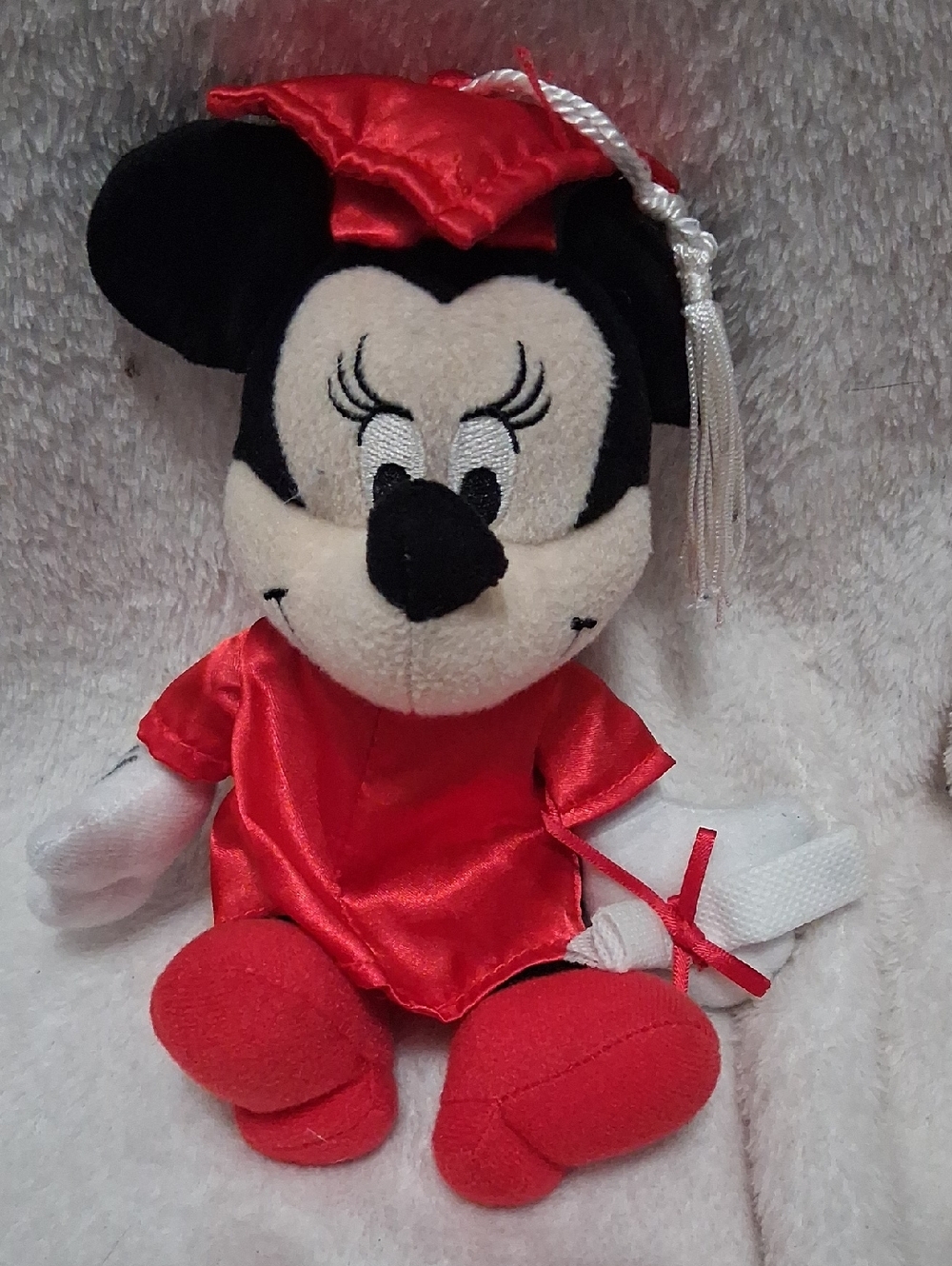 Minnie Mouse Red Graduation Plush